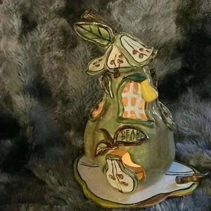 Blue Sky Clayworks  Pear Place Tea
Light Heather Goldminc with box